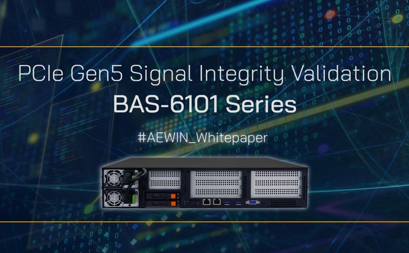 PCIe Gen5 信号完整性验证：BAS-6101 系列