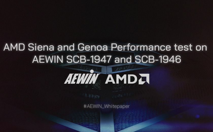 AMD Siena 和 Genoa 在 AEWIN SCB-1947 和 SCB-1946 上的性能测试