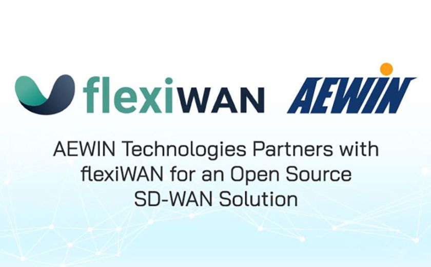 AEWIN科技与flexiWAN合作推出开源SD-WAN解决方案