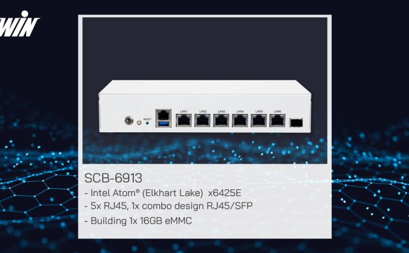 AEWIN SCB-6913 – 最新的 Intel Atom(Elkhart Lake) x6425E