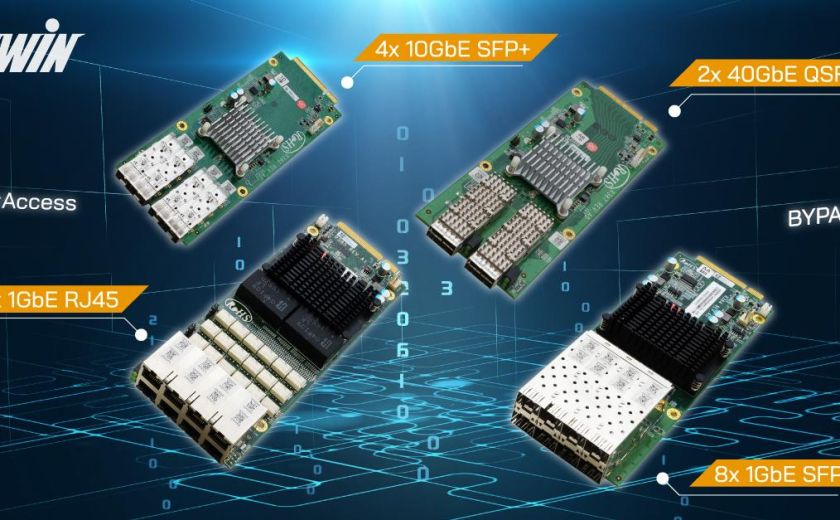 AEWIN 致力于打造满足您所有需求的网络应用 NIC 模块