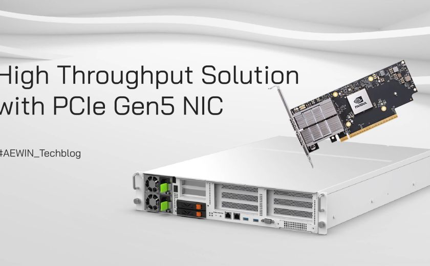 高通量解决方案与PCIe Gen5网卡